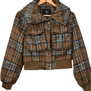 Seven for all man kind bomber jacket